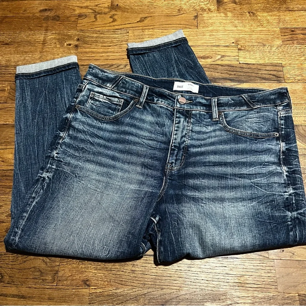 BKE Gabby Curvy Fit High Rise Ankle Skinny Jeans Size 34 x 27 - Picture 1 of 5